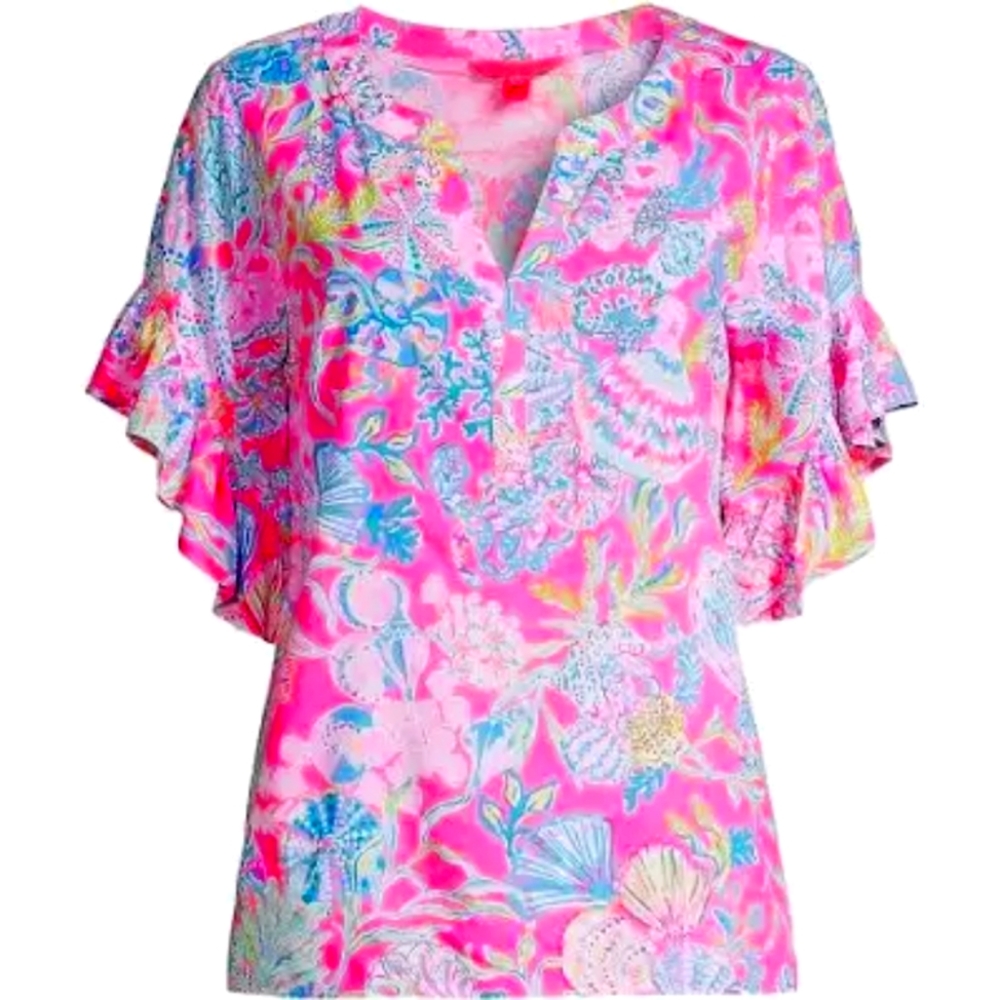 NWT Lilly Pulitzer short sleeve xl top
